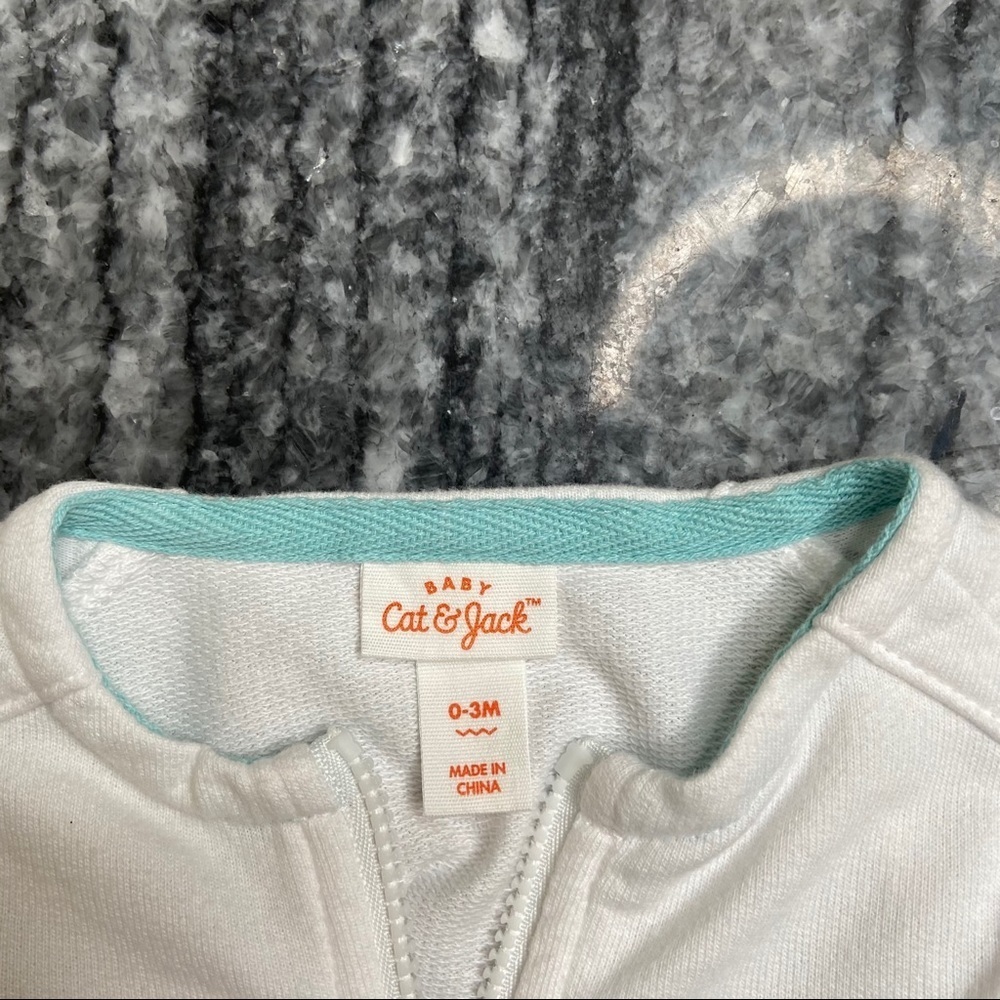 Cat & Jack white sweater jacket ๐งฅ - Picture 6 of 12